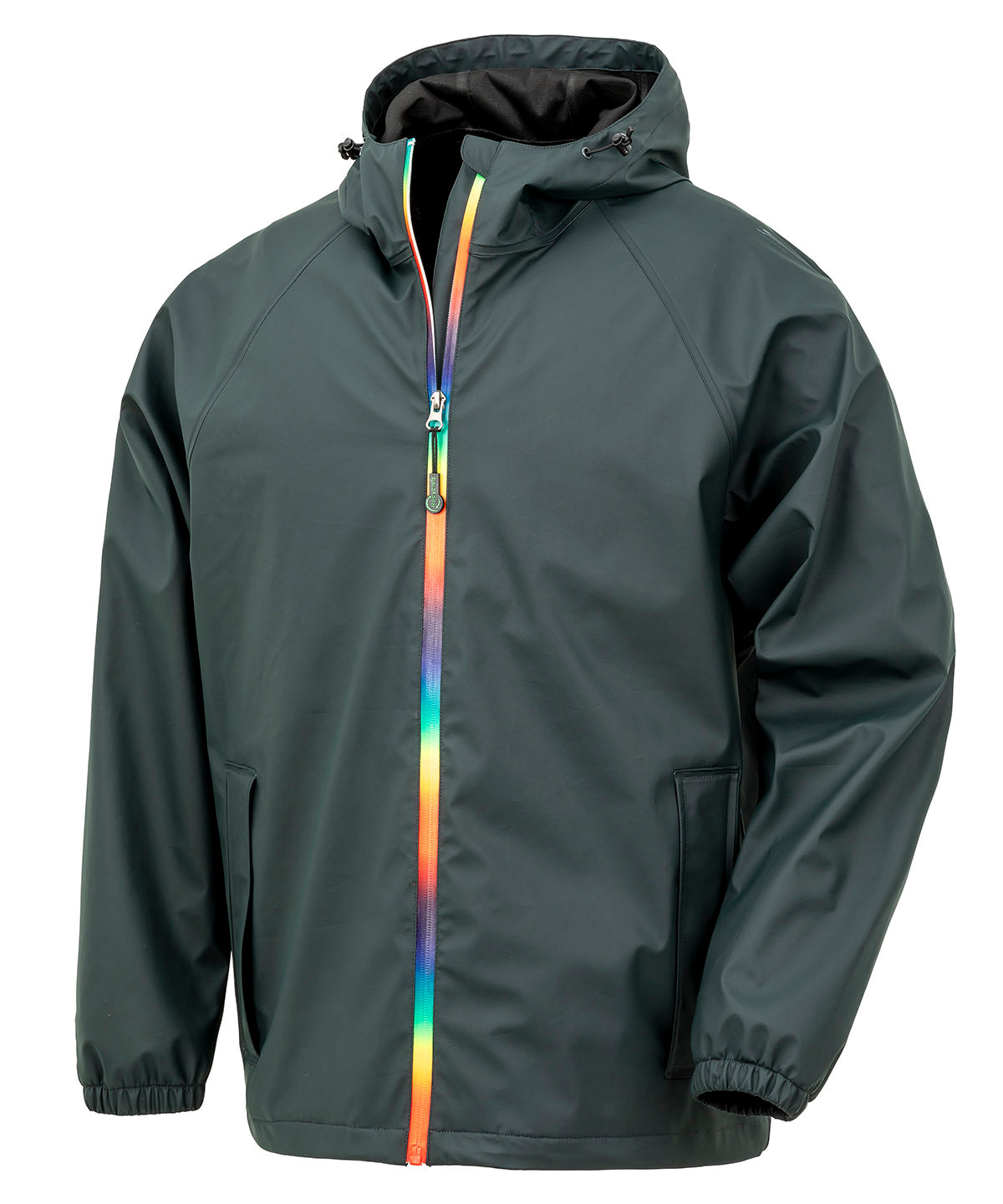 Result Prism PU waterproof jacket with recycled backing R908X - front view