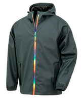 Result Prism PU waterproof jacket with recycled backing R908X - front view