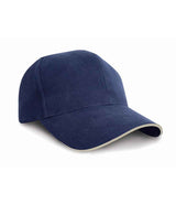 Result Pro-Style Heavy Brushed Cotton Cap RC025P