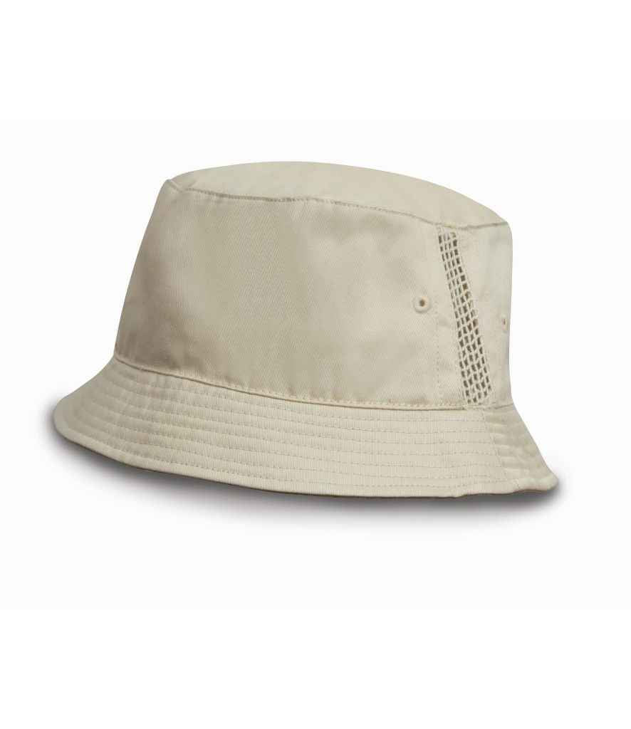 Result Deluxe Washed Cotton Bucket Hat RC045