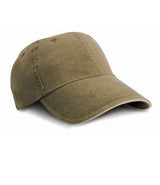 Result Washed Fine Line Cotton Cap RC054