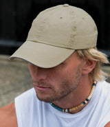 Result Washed Fine Line Cotton Cap RC054