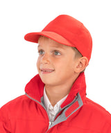 Result Boston junior 65/35 polycotton cap RC84J - Black