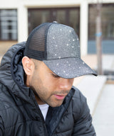 Result Core New York sparkle cap RC90X - Black