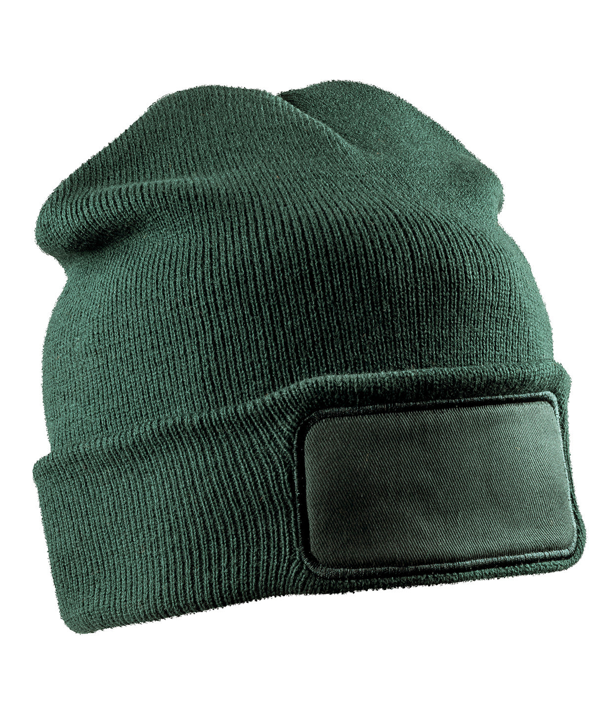 Result Recycled double knit printers beanie RC927 - front view
