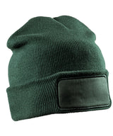 Result Recycled double knit printers beanie RC927 - front view