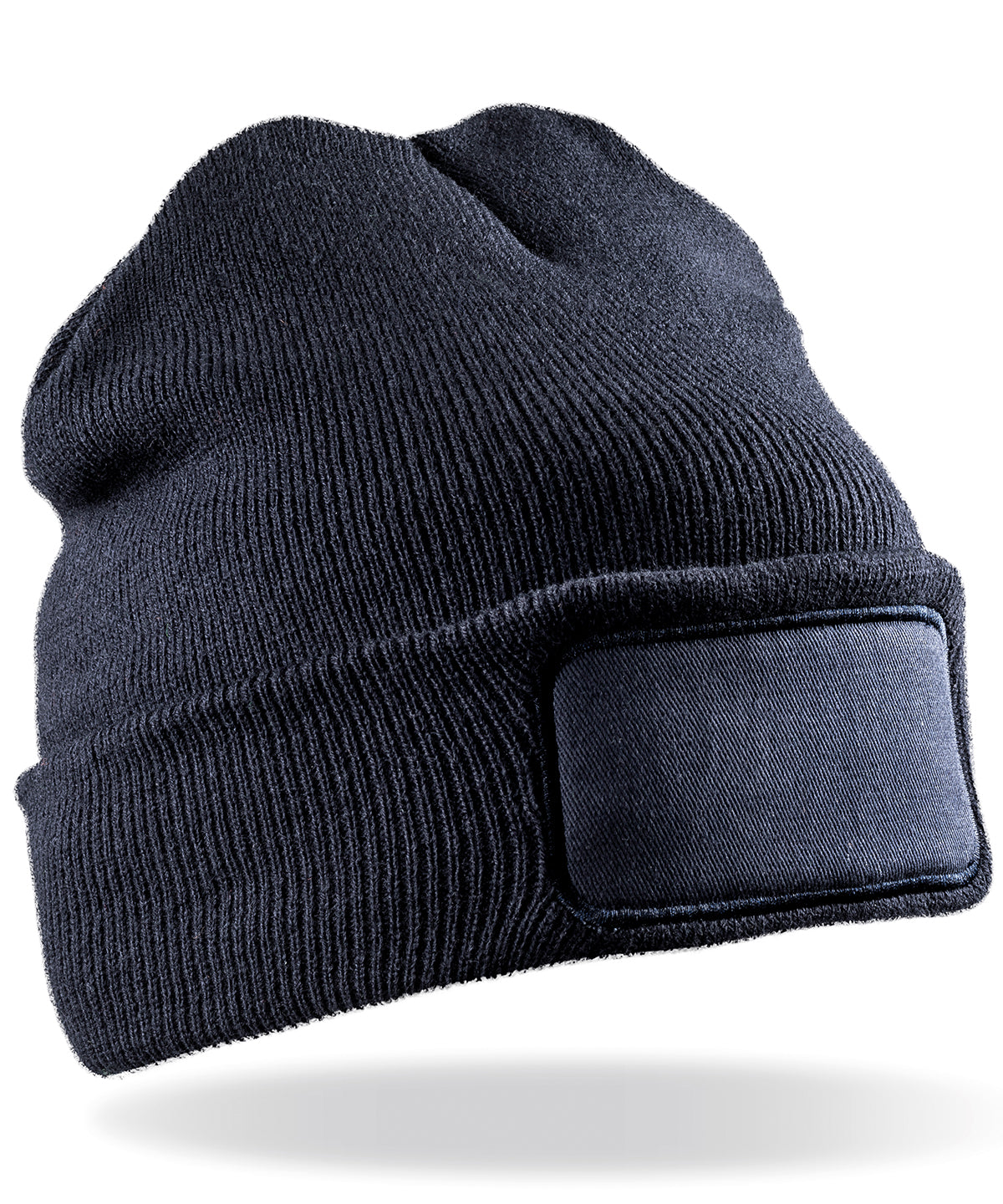 Result Recycled double knit printers beanie RC927 - front view