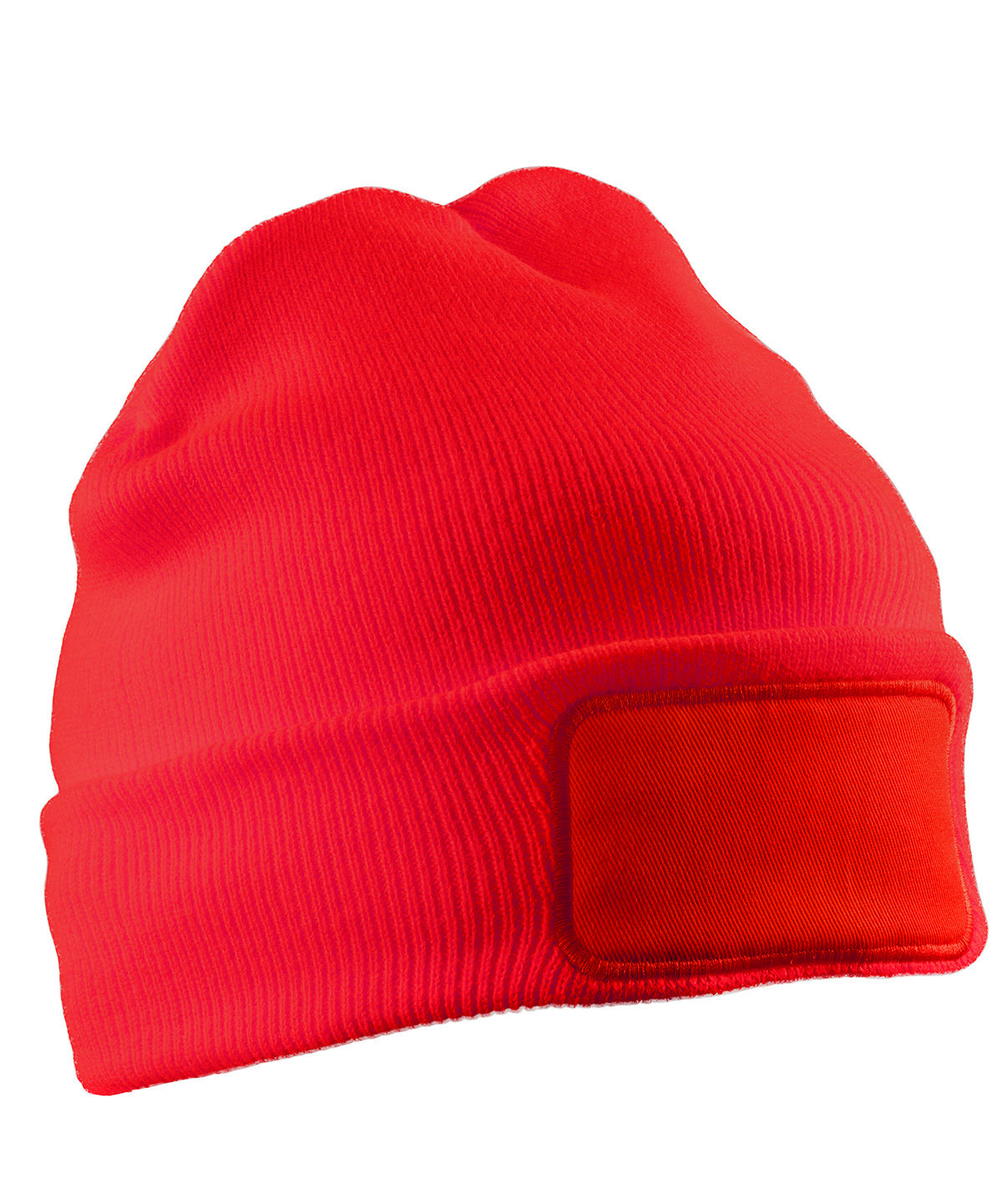 Result Recycled double knit printers beanie RC927 - front view