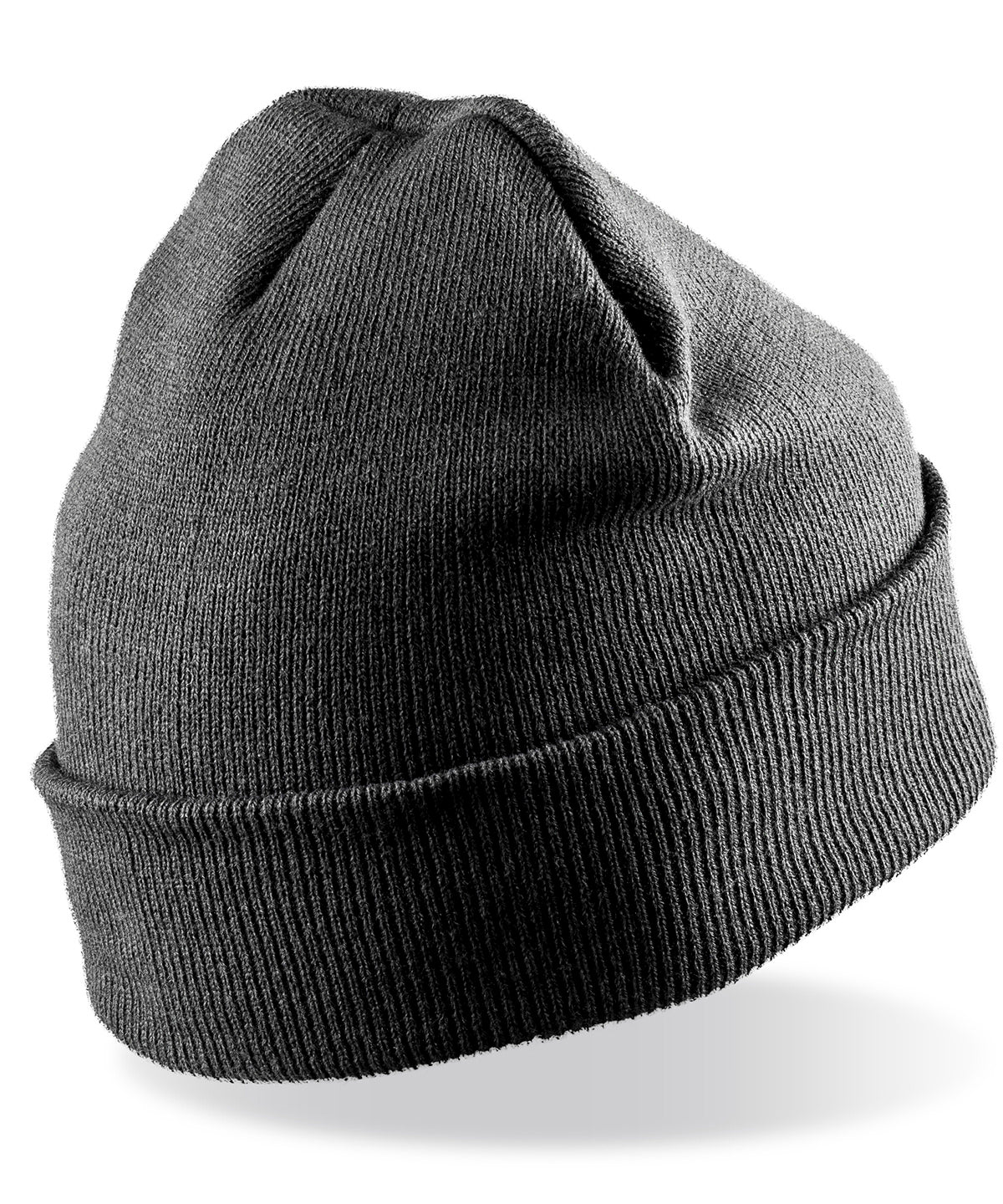 Result Recycled woolly ski hat RC929 - front view