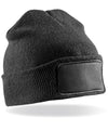 Result Recycled ThinsulateTM printers beanie RC934 - front view