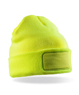 Result Recycled ThinsulateTM printers beanie RC934 - front view