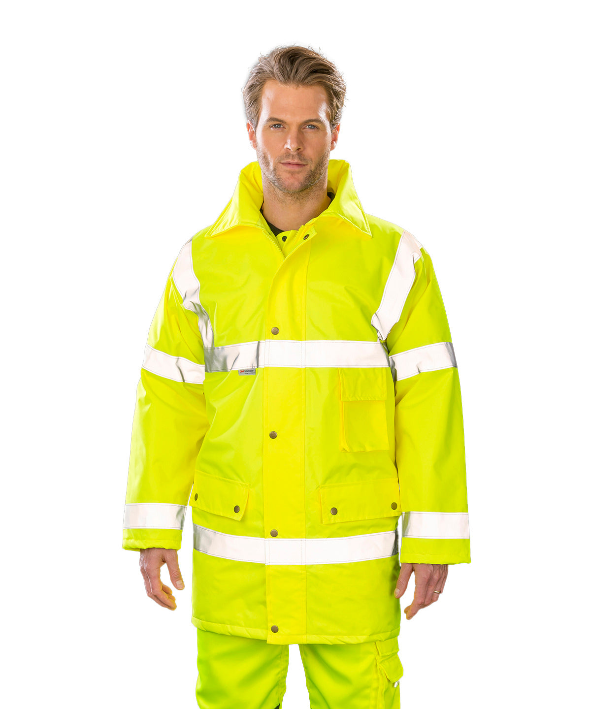 Result Safety jacket RE18A - Fluorescent Orange