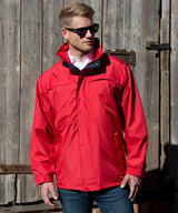 Result Multi-function midweight jacket RE67A - Black/Grey