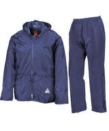 Result Waterproof jacket and trouser set RE95A - front view