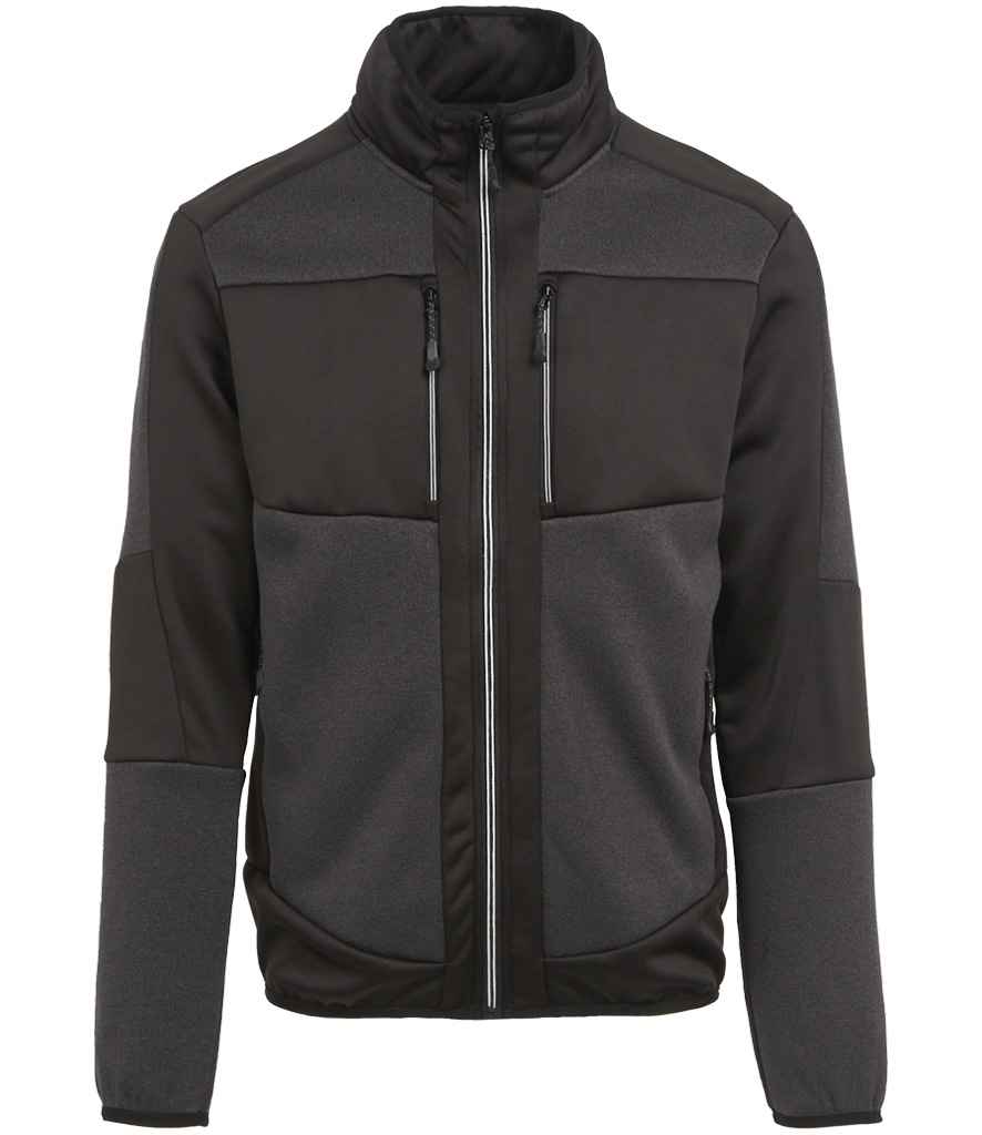 Regatta E-Volve Unisex Knit Effect Midlayer Top RG382 - front view