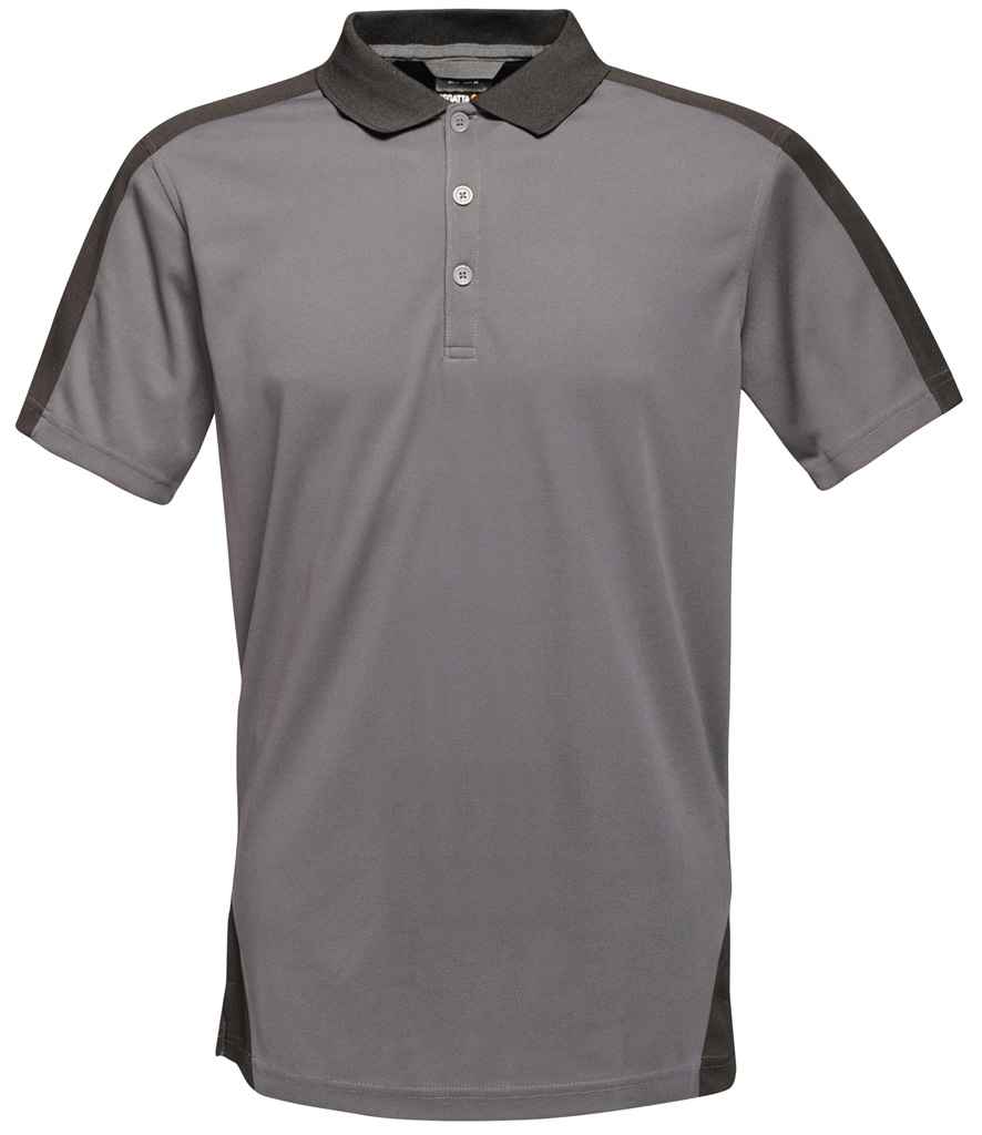 Regatta Contrast Quick Wicking Piqué Polo Shirt RG424