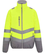 Regatta High Visibility Two Tone Thermal Baffle Jacket RG548