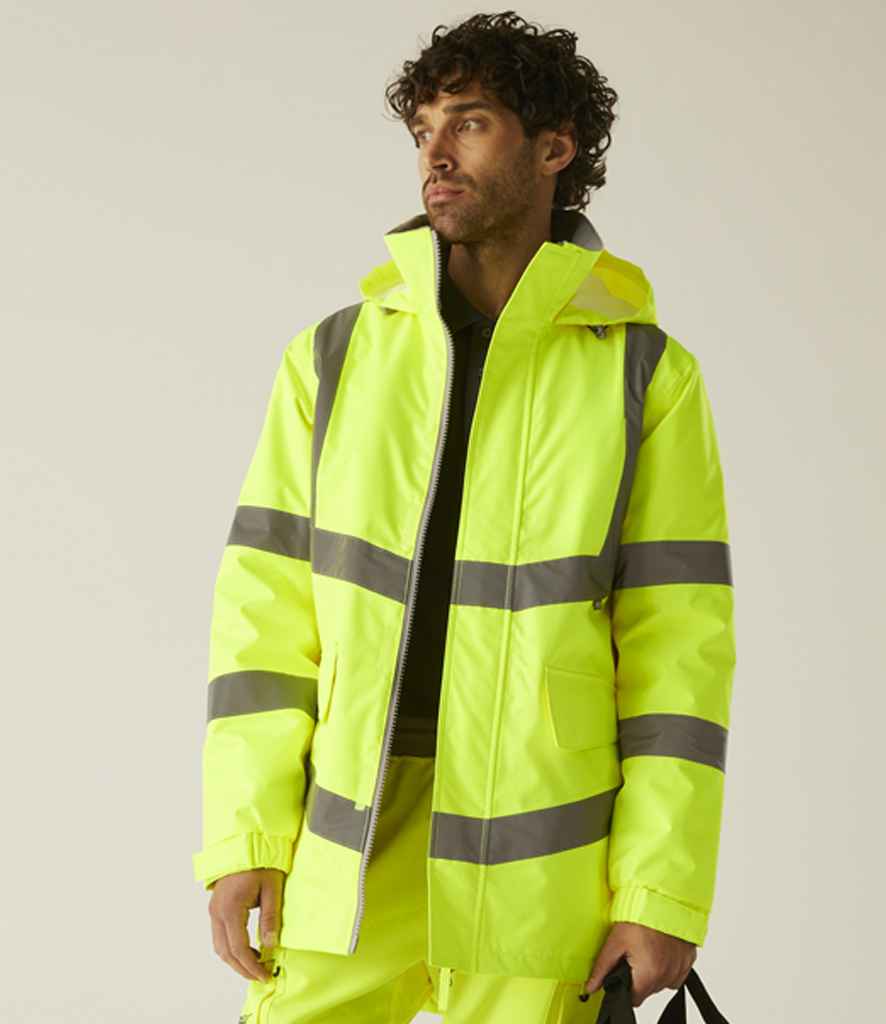 Regatta High Visibility Pro Contract Dover Parka RG559
