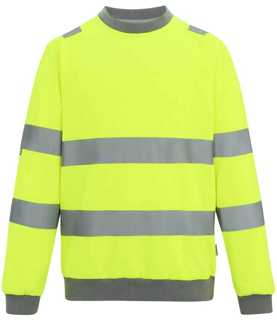 Regatta High Visibility Pro Contract Crew Neck Sweatshirt RG563