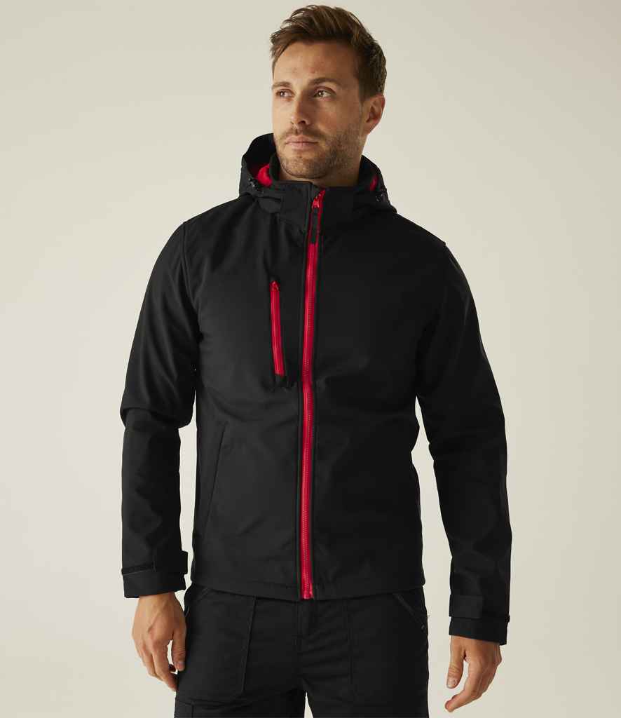 Regatta Venturer Three Layer Hooded Soft Shell Jacket RG635