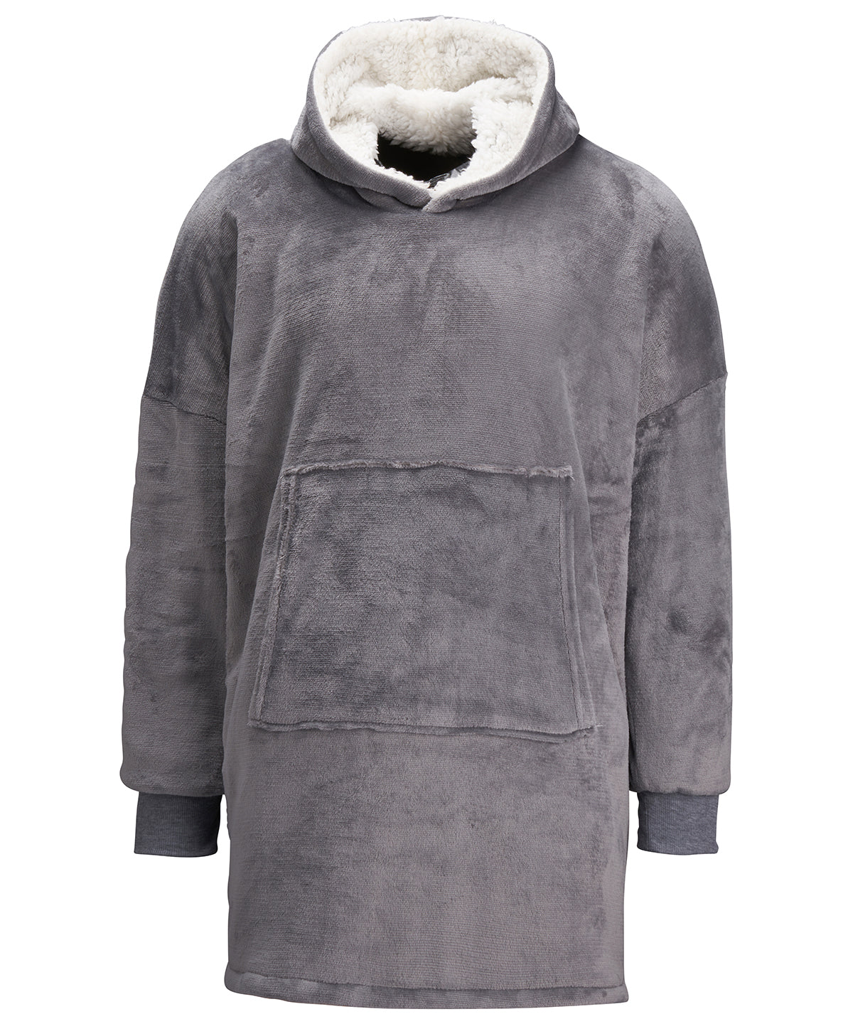 Ribbon - oversized cosy reversible sherpa hoodie