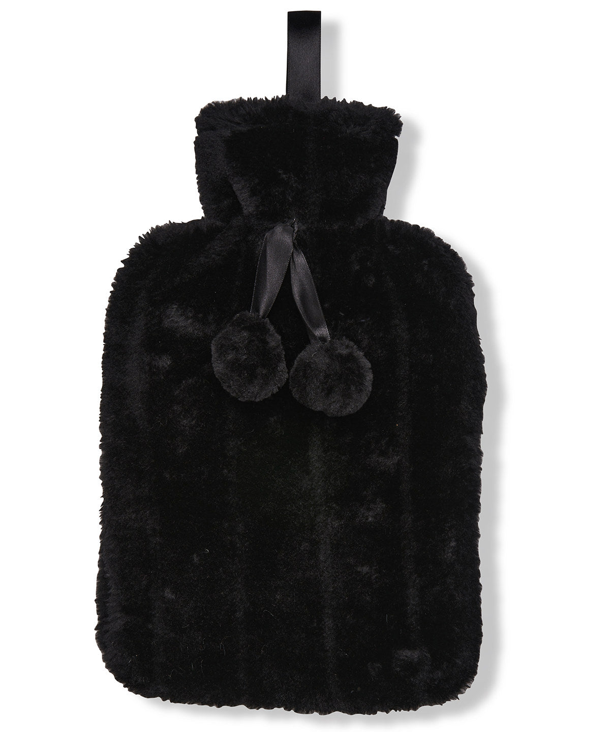 Ribbon - Luxury classic faux fur hot water bottle and cover
