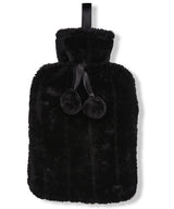 Ribbon - Luxury classic faux fur hot water bottle and cover