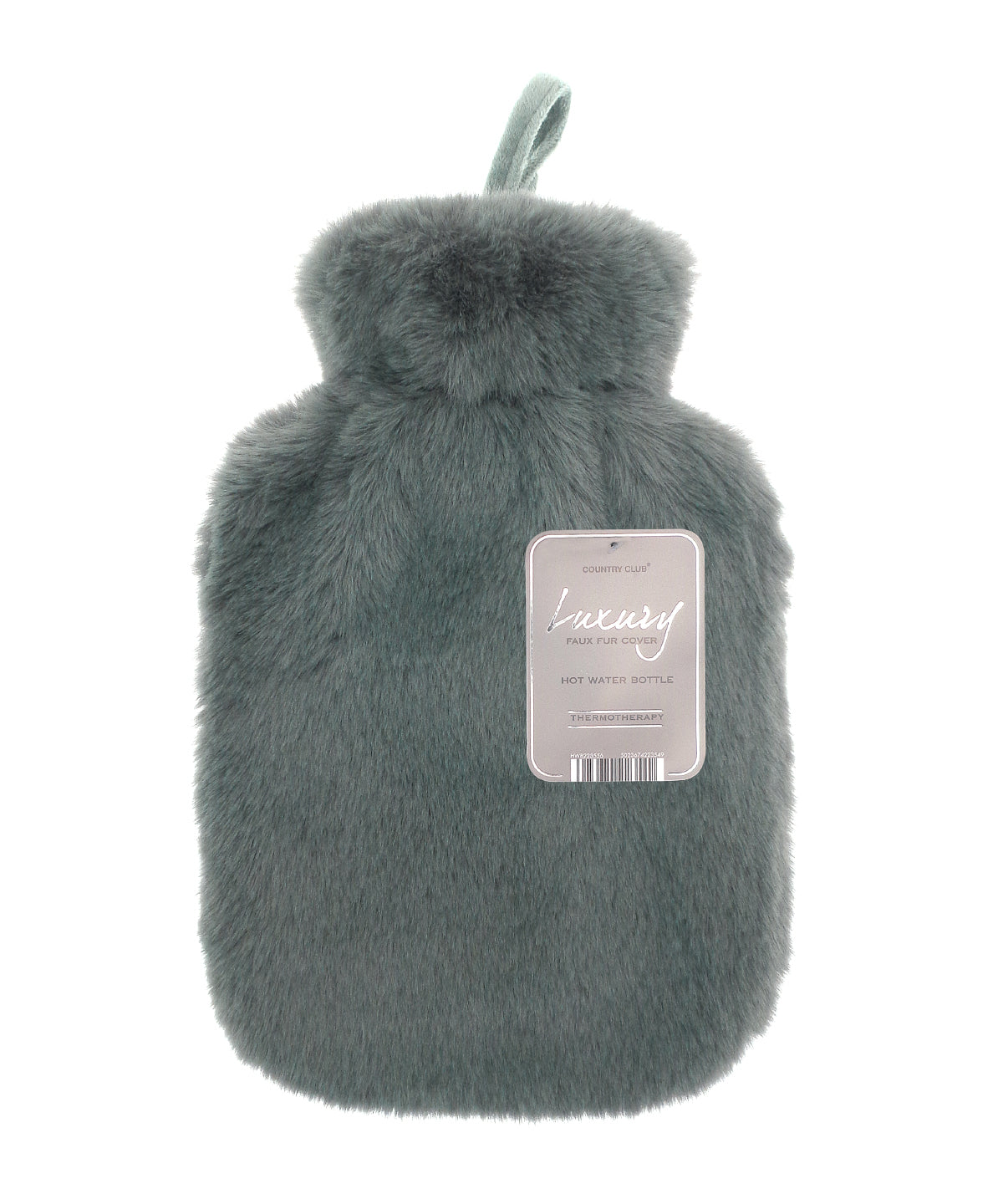 Ribbon - Super luxury faux fur hot water bottle and cover