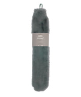 Ribbon - Super luxury faux fur long hot water bottle and cover
