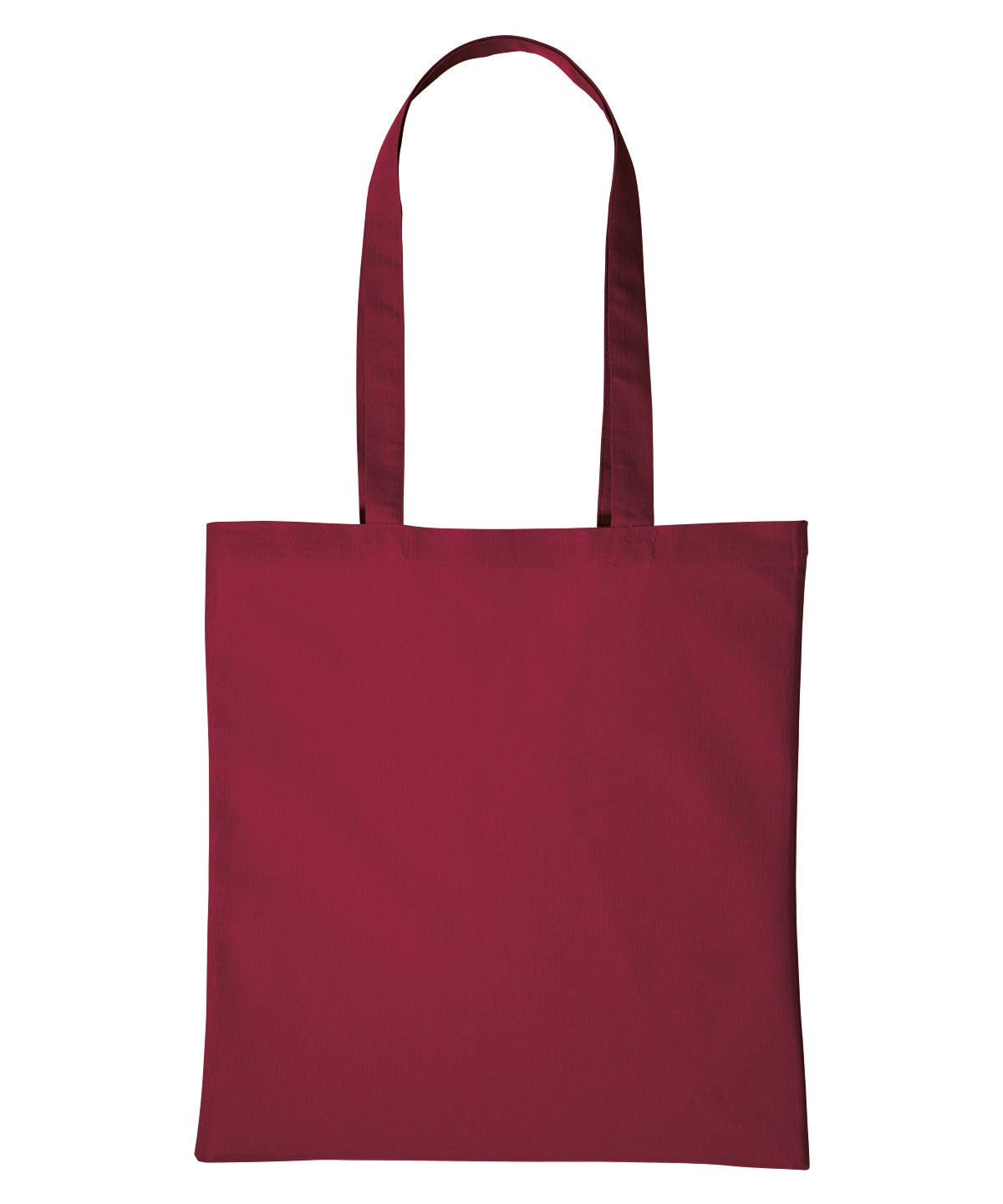 Nutshell - Cotton shopper long handle - front view