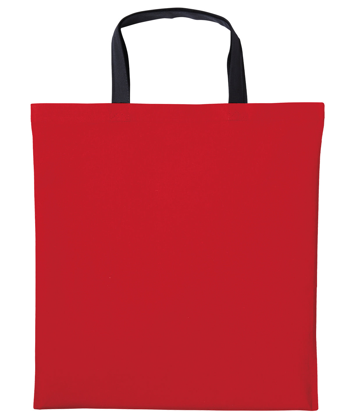 Nutshell - Varsity cotton shopper short handle - front view