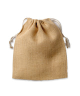 Nutshell - Jute stuff bag - front view