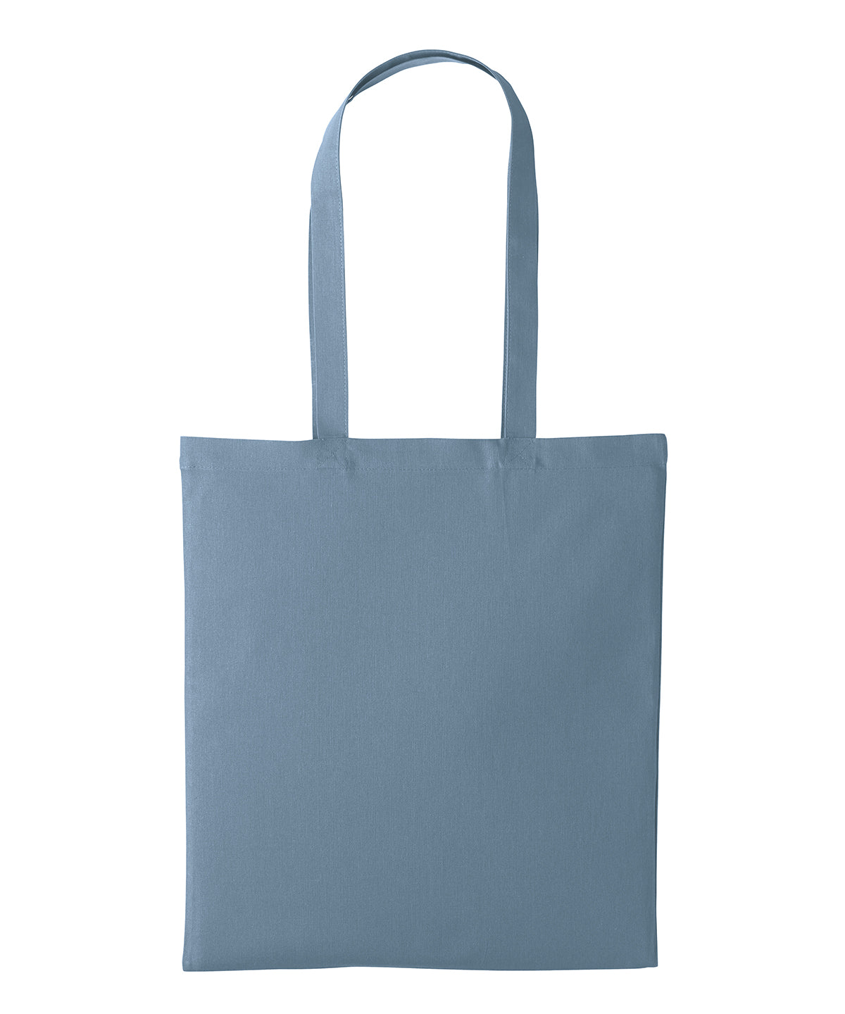 Nutshell - Recycled cotton shopper long handle - front view