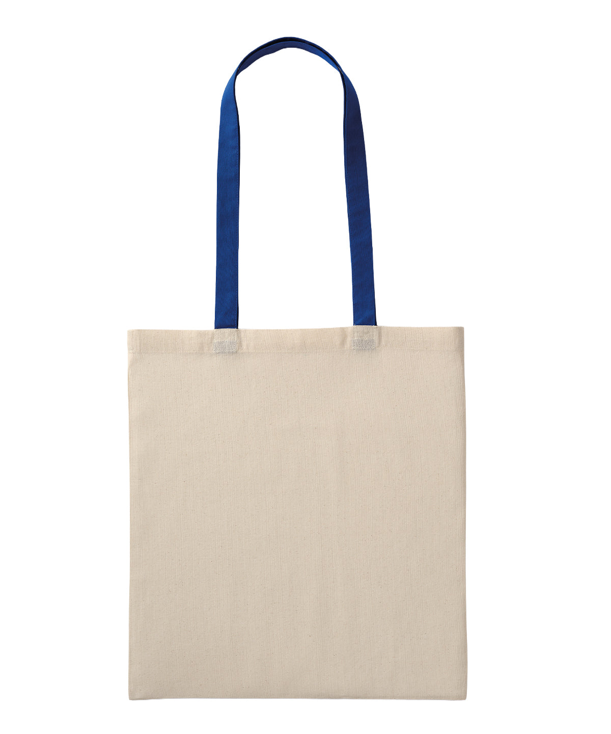 Nutshell - Recycled cotton shopper long handle - front view