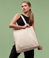 Nutshell® - Recycled premium canvas spacious shopper