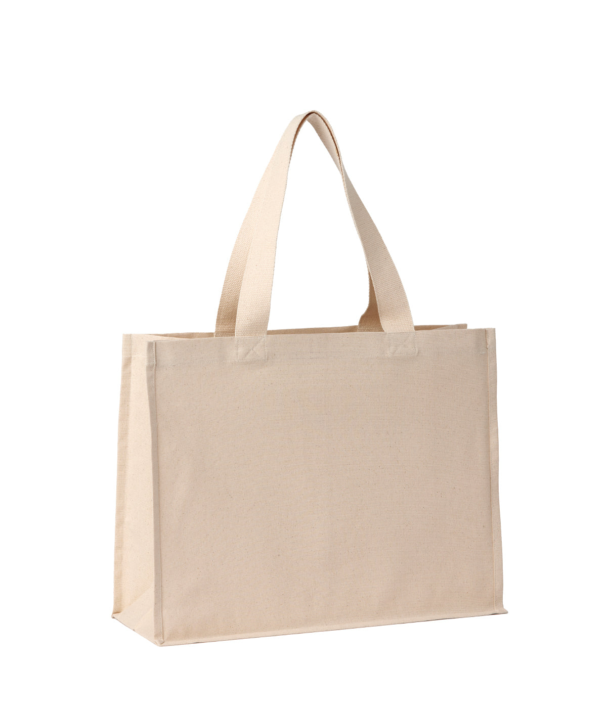 Nutshell - Recycled premium canvas stand-up shopper