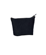 Nutshell - Recycled luxe accessory bag - front view
