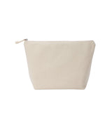 Nutshell - Recycled luxe accessory bag - front view