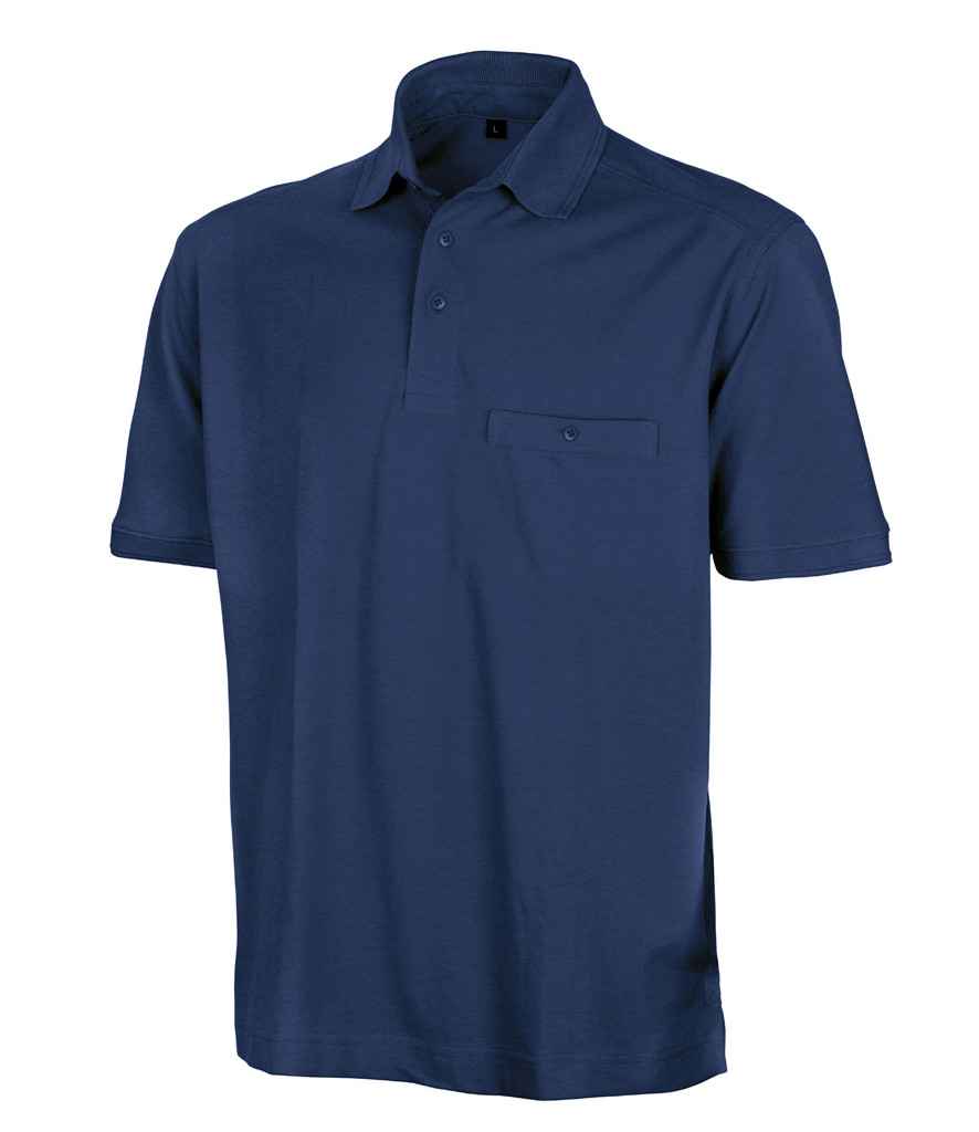 Result Work-Guard Apex Pocket Piqué Polo Shirt RS312