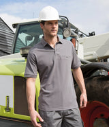 Result Work-Guard Apex Pocket Piqué Polo Shirt RS312