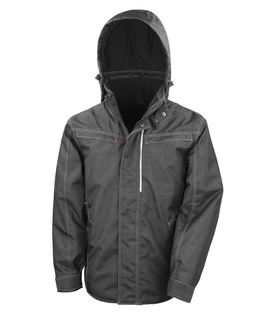 Result Work-Guard Denim Texture Rugged Jacket RS326