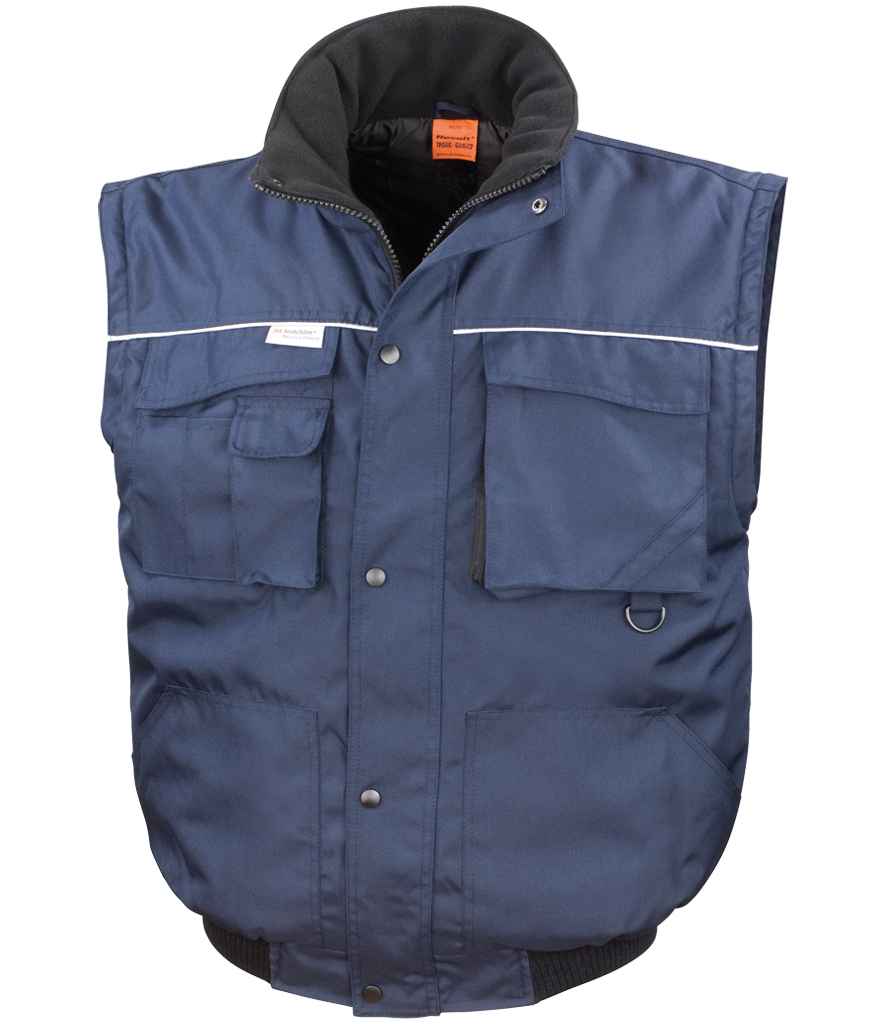 Result Work-Guard Zip Sleeve Heavy Duty Jacket RS71