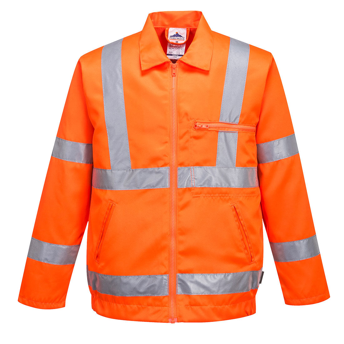 Portwest Hi-Vis Poly-cotton Jacket RIS RT40