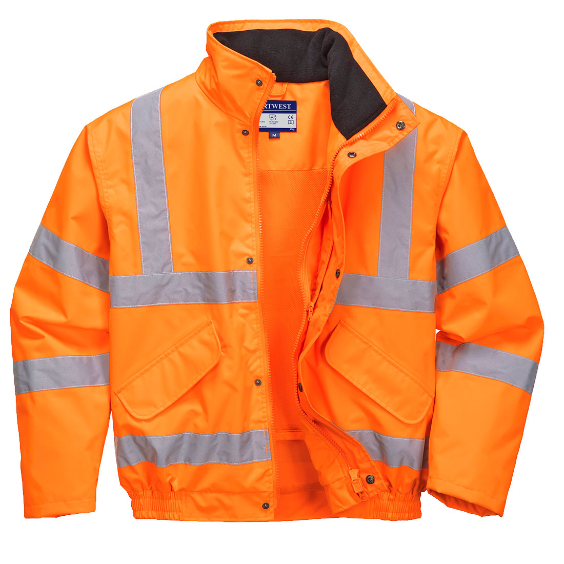 Portwest Hi-Vis Breathable Mesh Lined Jacket RT62