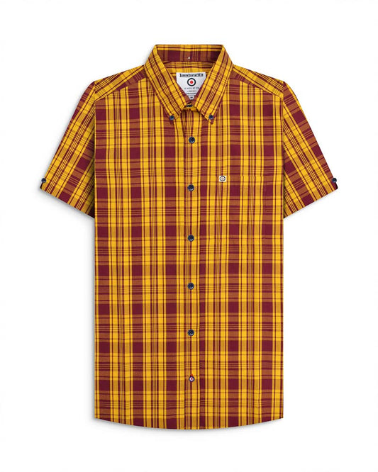 Lambretta S/S Check Shirt RWIS1472