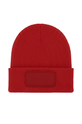 Uneek Rectangular Patch Beanie UC411