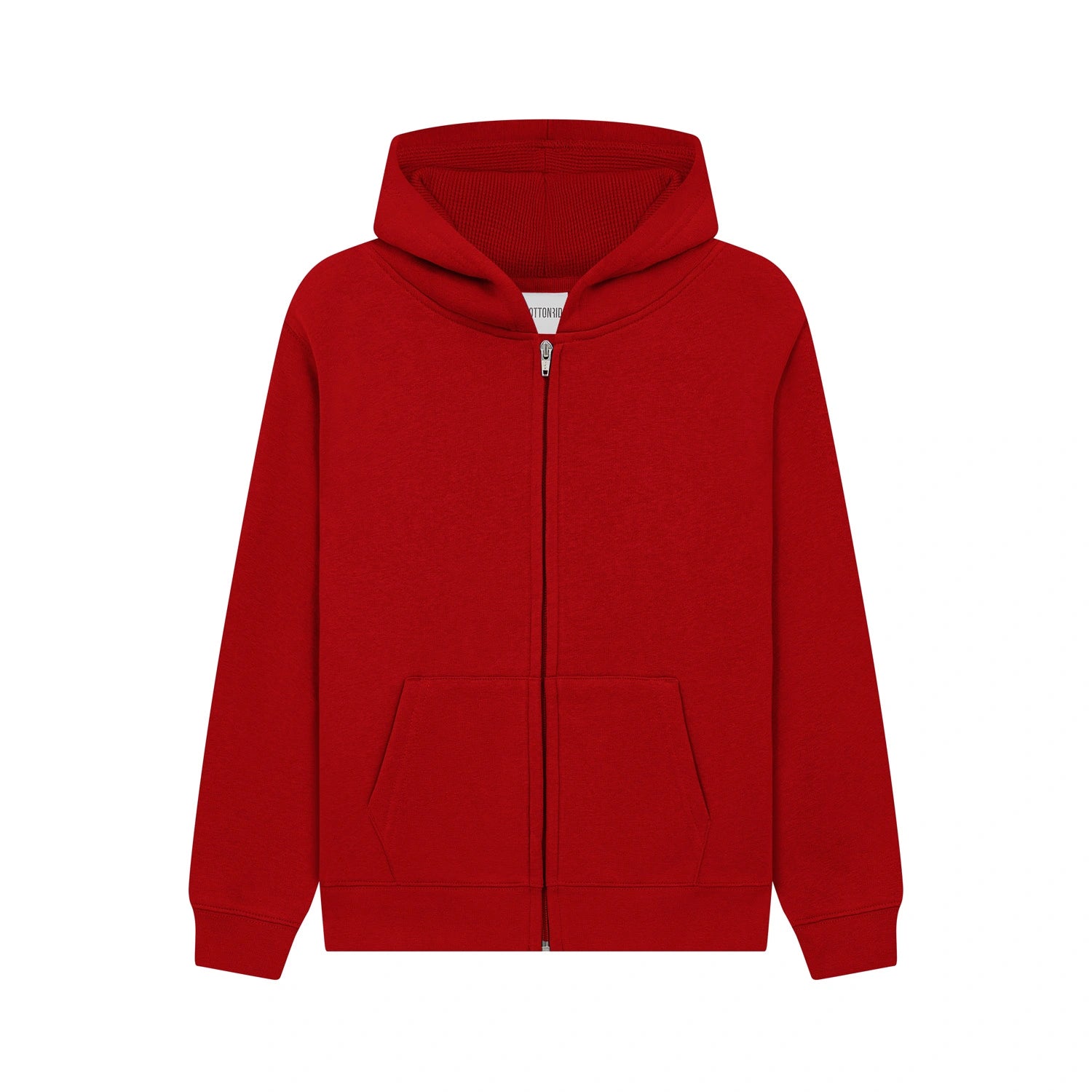 Cotton Ridge - Nebula Kids Soft Touch Zip Hoodie - Red