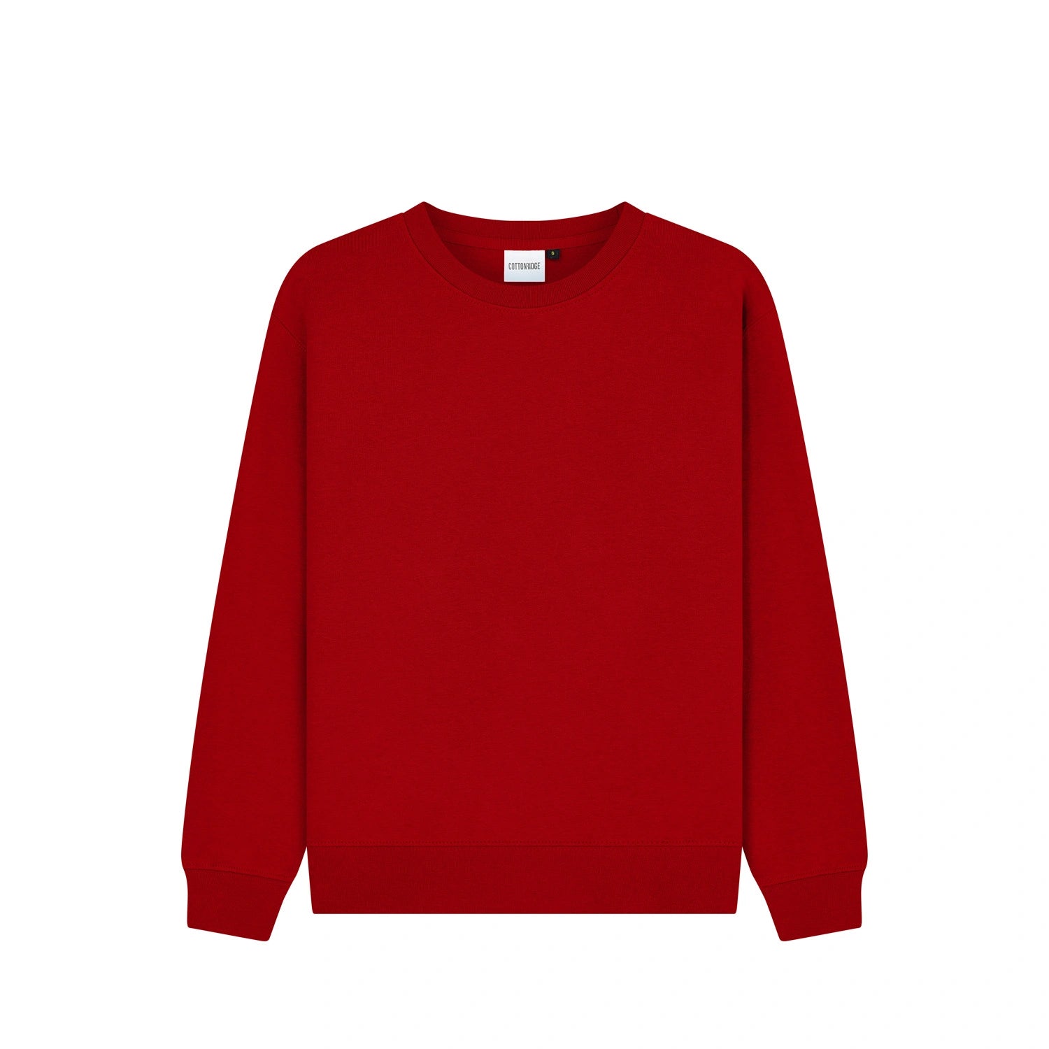 Cotton Ridge - Solar Soft Touch Sweatshirt - Red