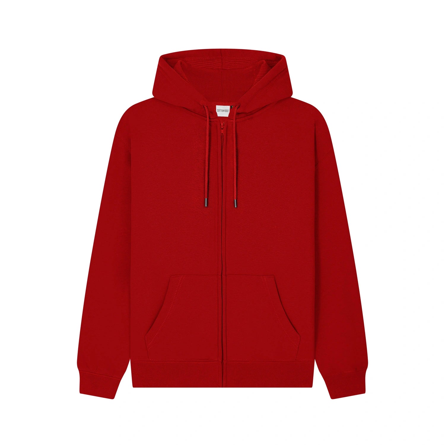 Cotton Ridge - Nebula Soft Touch Zip Hoodie - Red