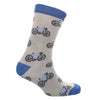 Bicycle Socks - Blue and Grey (New) by Dalaco